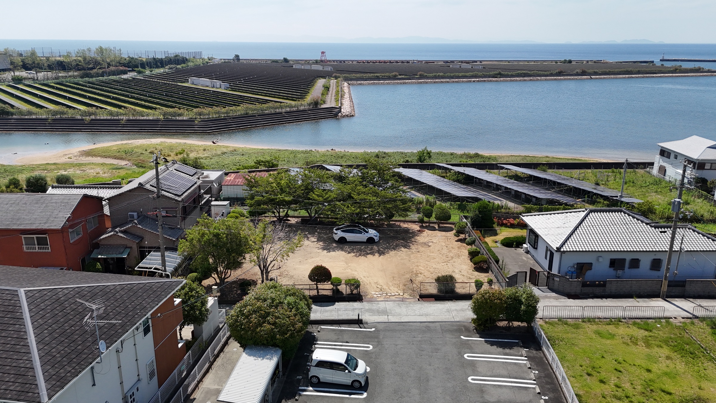 淡路市生穂 約150坪のオーシャンビュー宅地
